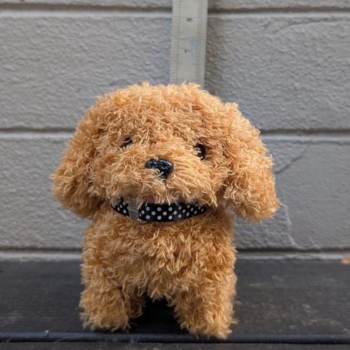Battery operated plush dog - plush, toy