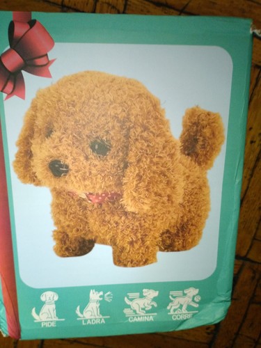 Interactive plush puppy dog - interactive,