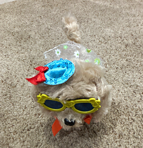 Toy dog moves - and, barks