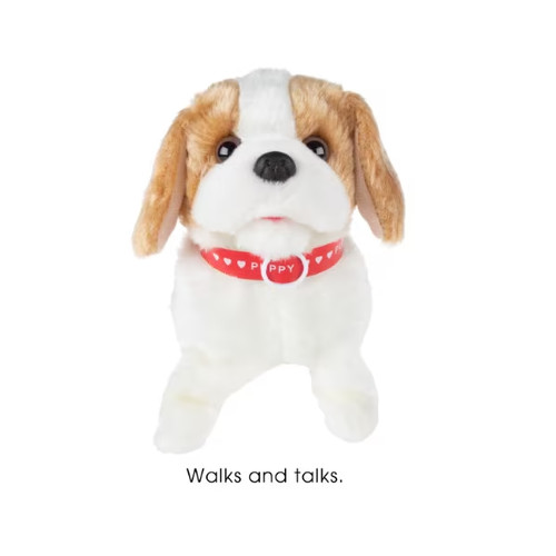 Electric plush puppy - toy, that