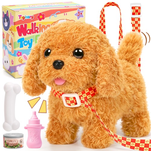 Plush toys puppy - plush, electronic
